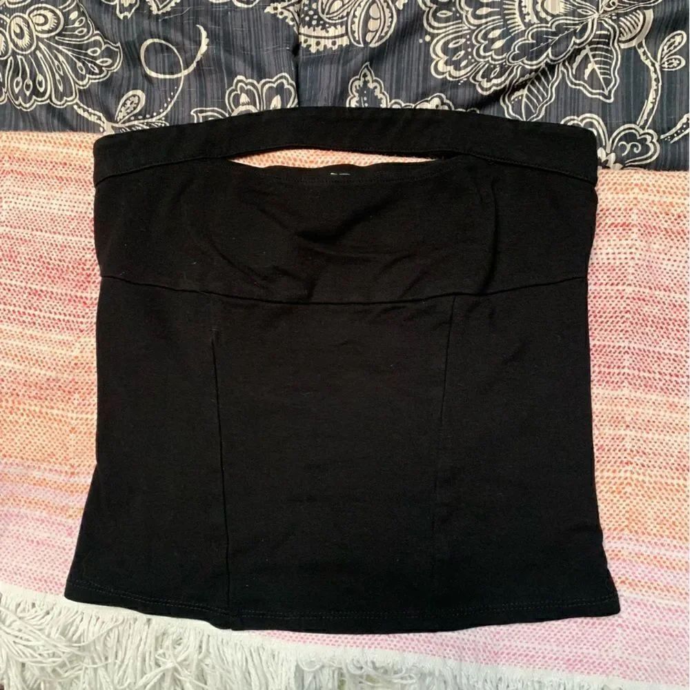 Free People Strapless Cut out Top Small